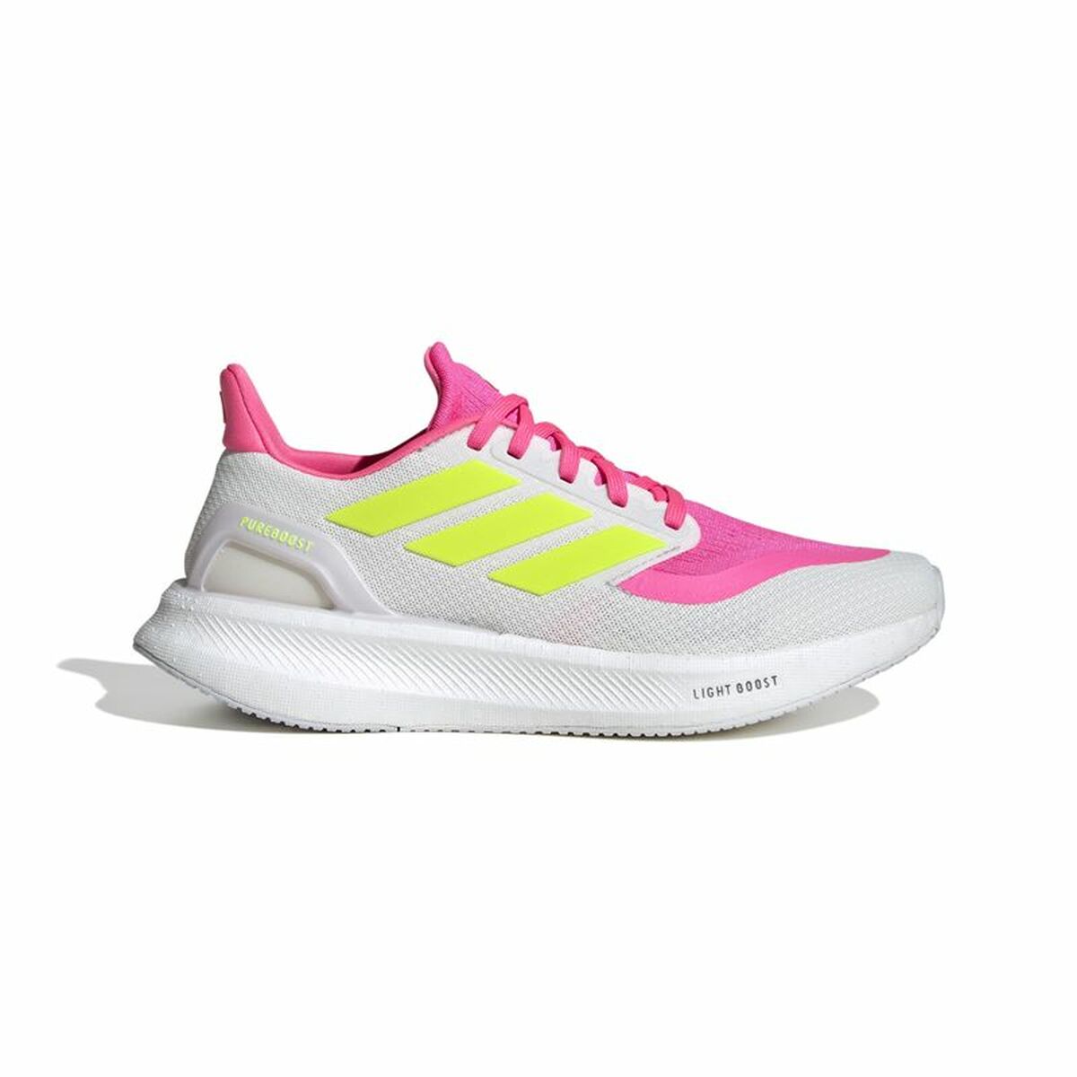 Löparskor, Vuxna Adidas Pureboost 5 Vit Rosa