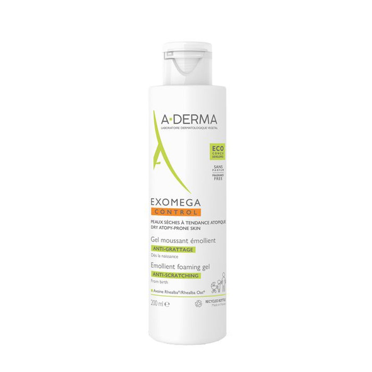 Duschtvål Aderma Ad Exomega 200 ml