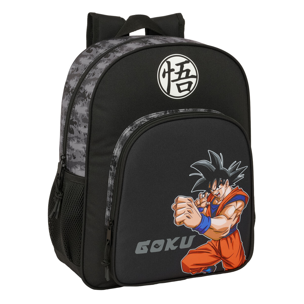Skolryggsäck Dragon Ball Svart 32 x 38 x 12 cm