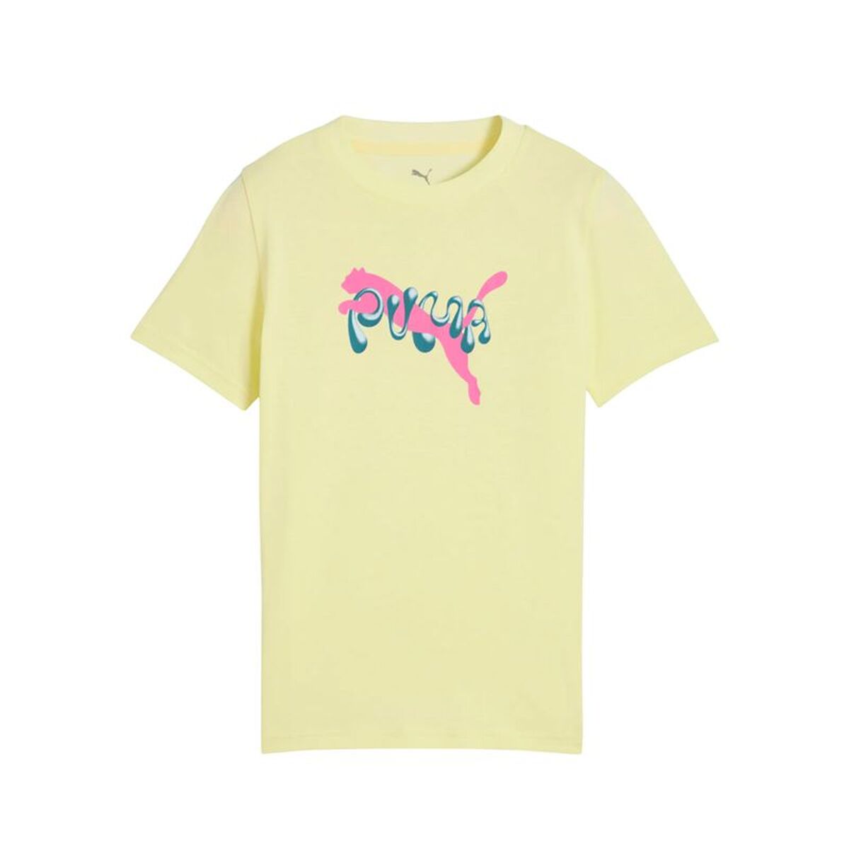 Barn T-shirt med kortärm Puma Tweenerverse Graphic Gul