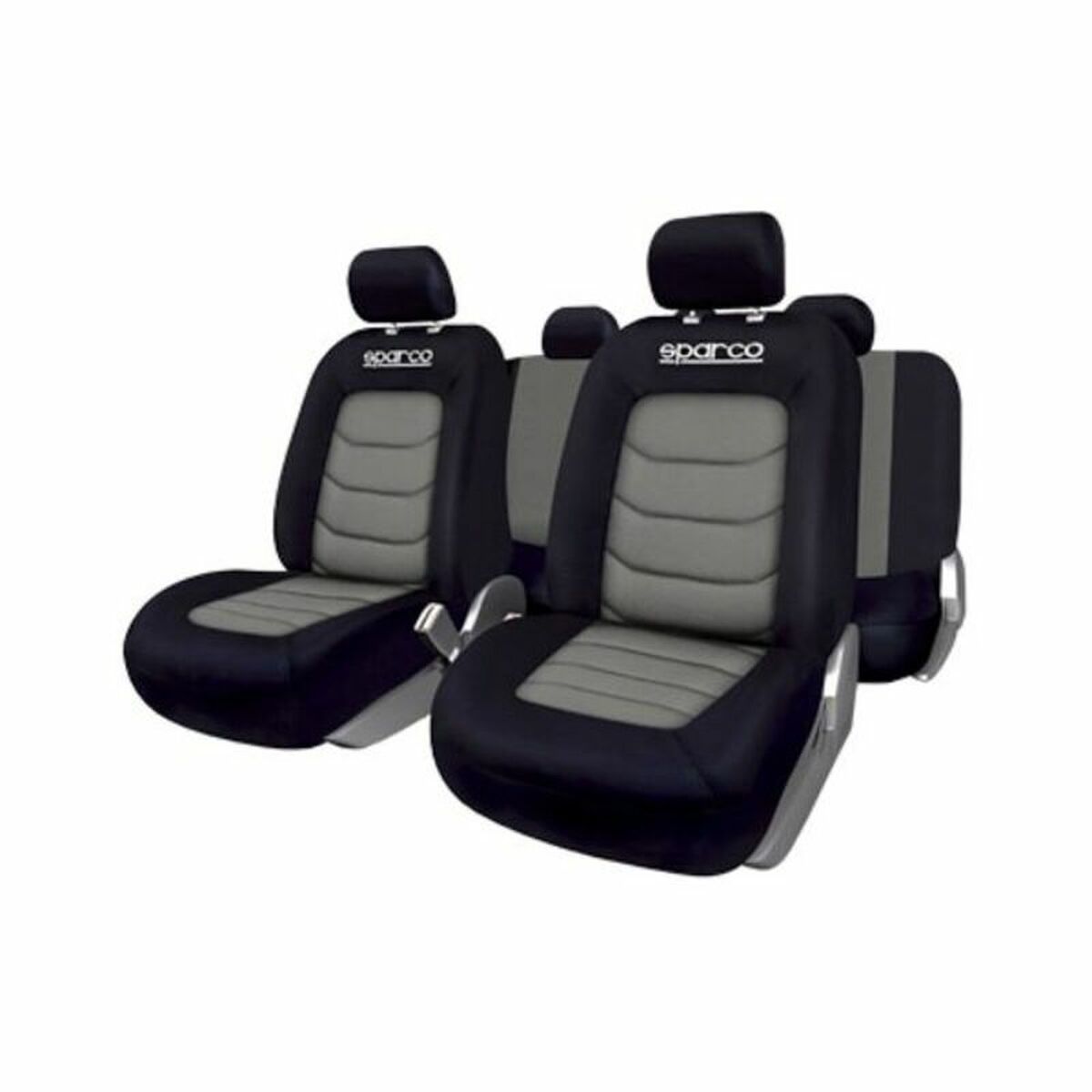 Uppsättning av sätesöverdrag Sparco S-Line Universal (11 pcs) - 2