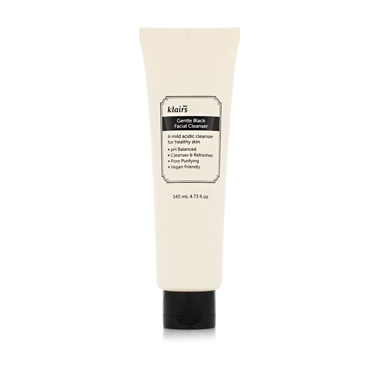 Rengörande ansiktsgel Klairs Gentle Black 140 ml - 2