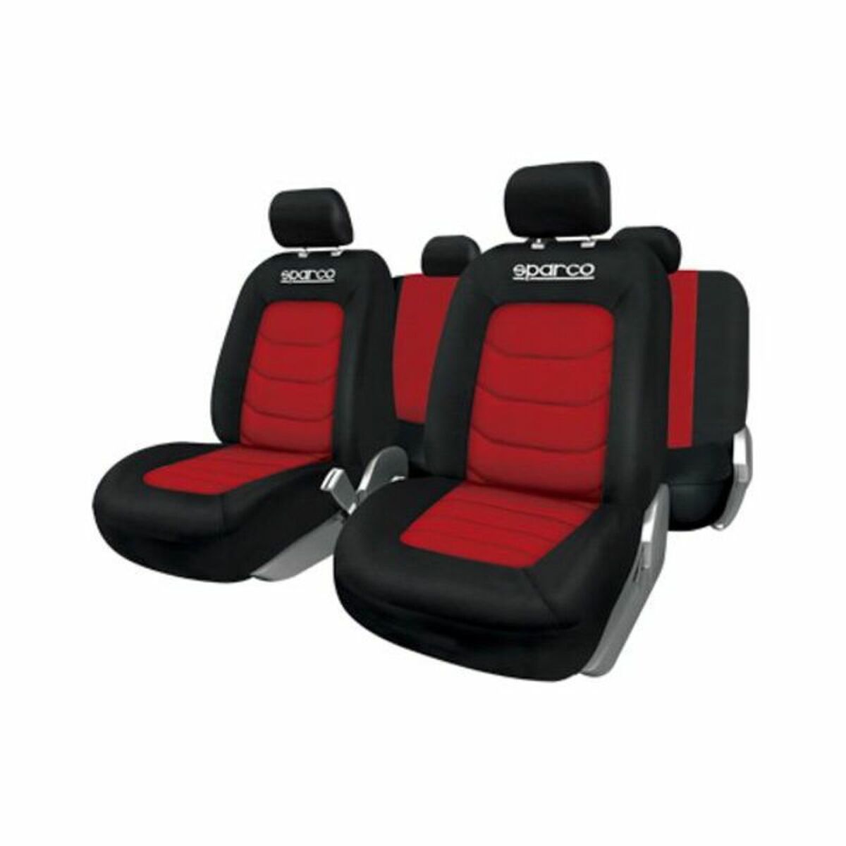 Uppsättning av sätesöverdrag Sparco S-Line Universal (11 pcs) - 2