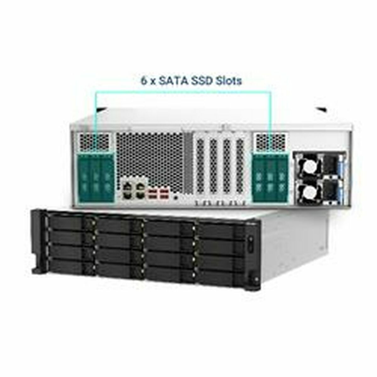 RAID-styrkort Qnap TS-H2287XU-RP