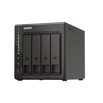 Nätlagringsenhet NAS Qnap TS-453E-8G Svart Intel Celeron Intel Celeron J6412