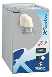 Gräddvispare med luft kondensation, kapacitet 2,5 kg, produktion 50 kg / h