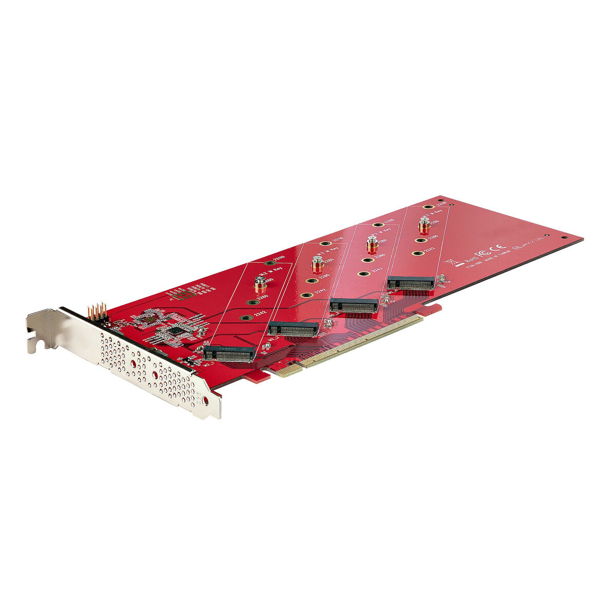PCI Kort Startech QUAD-M2-PCIE-CARD-B