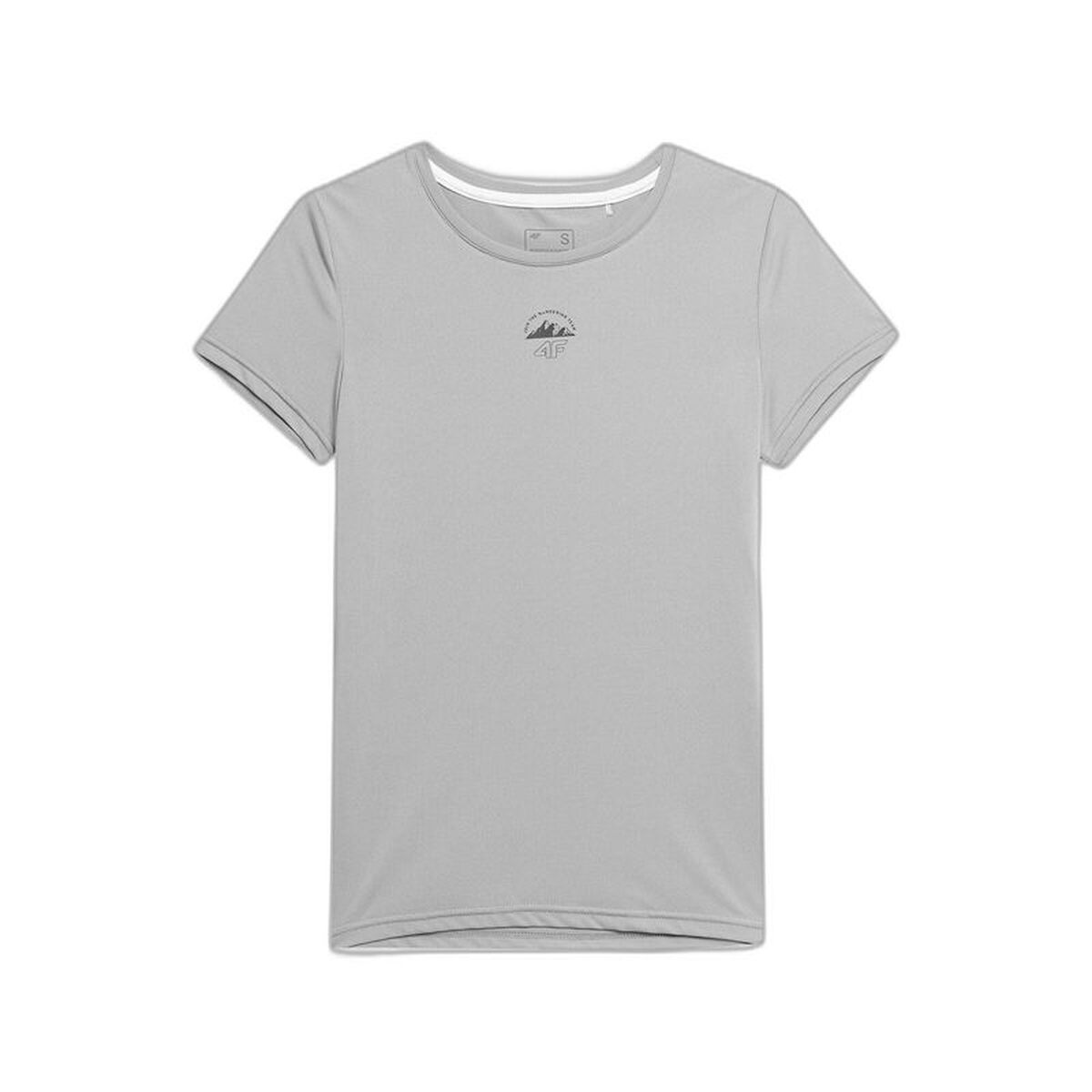 T-shirt med kortärm 4F Fnk F193 Grå