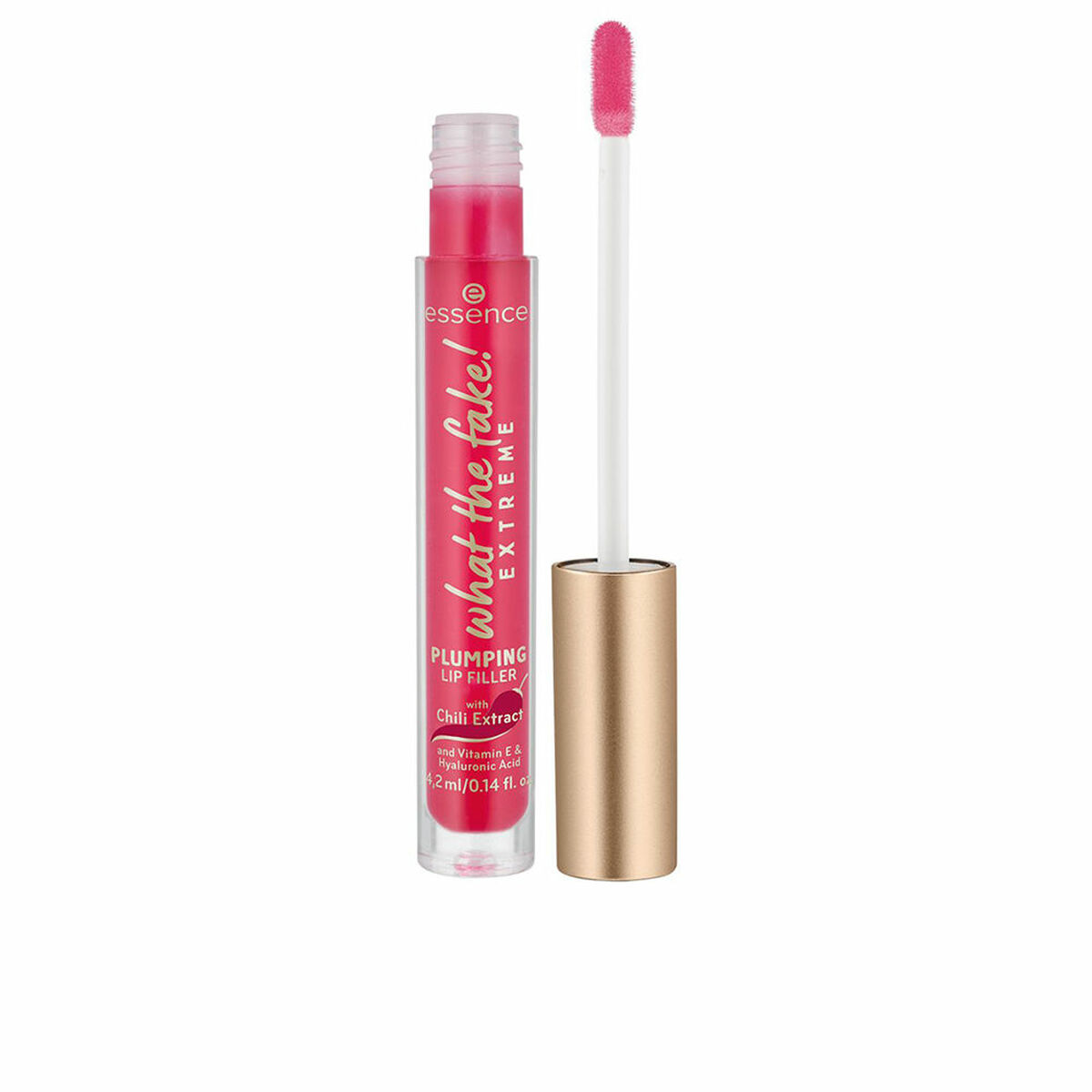 Läppglans Essence What The Extreme Rose 4,2 ml