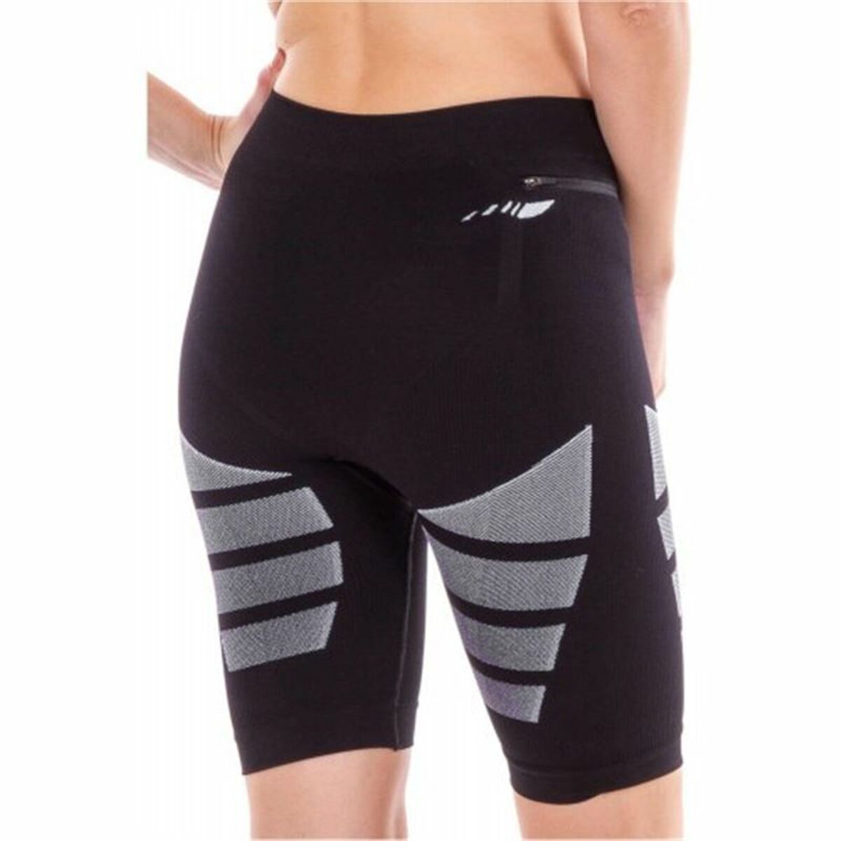 Sport-leggings, Dam Medilast Svart - 2