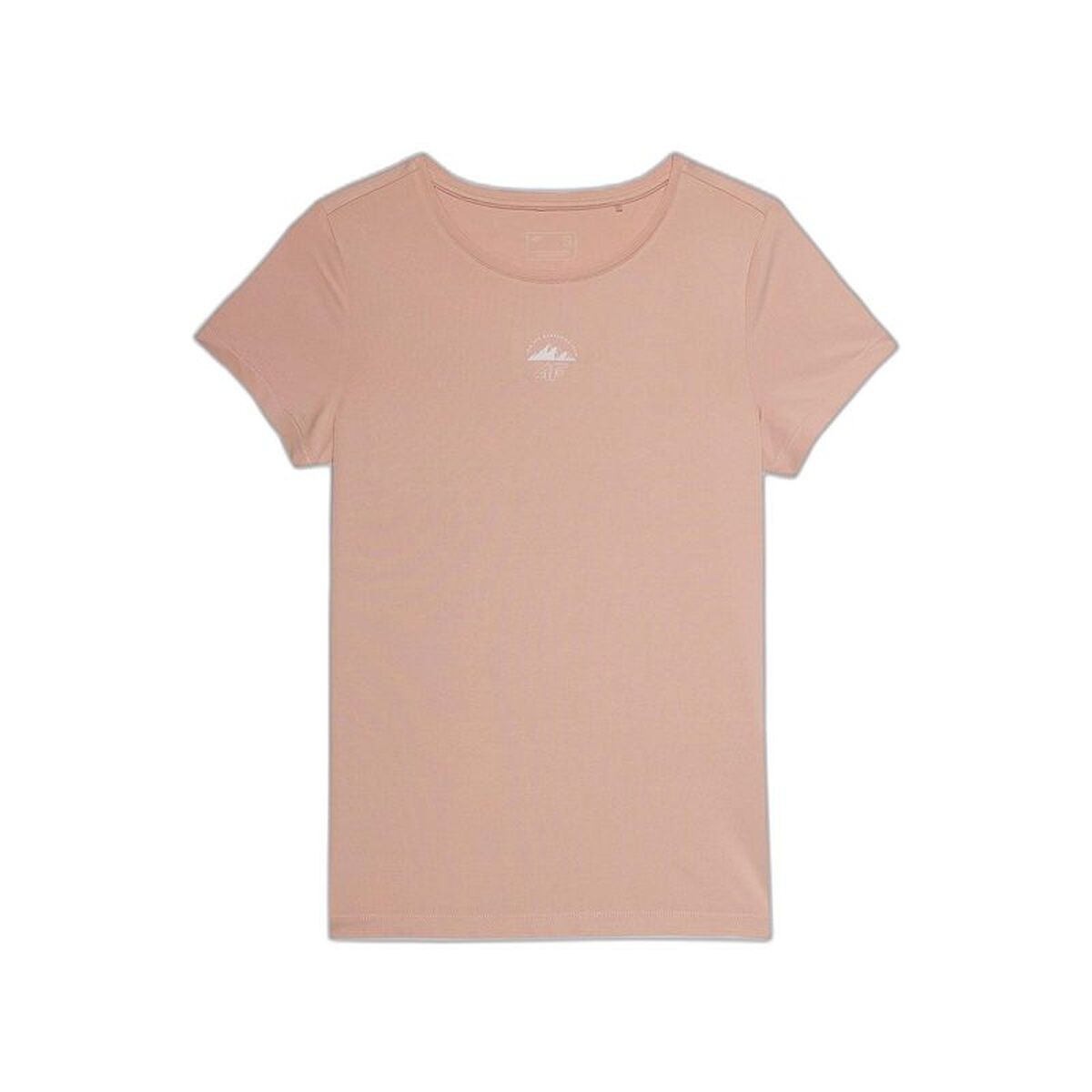 T-shirt med kortärm 4F Fnk F193 Korall