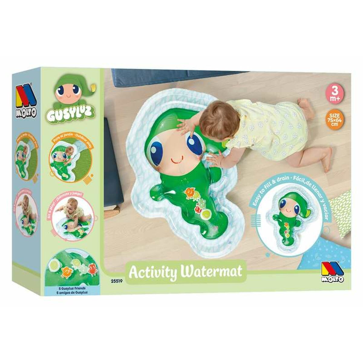 Lekmatta Moltó Activity Watermat - 2