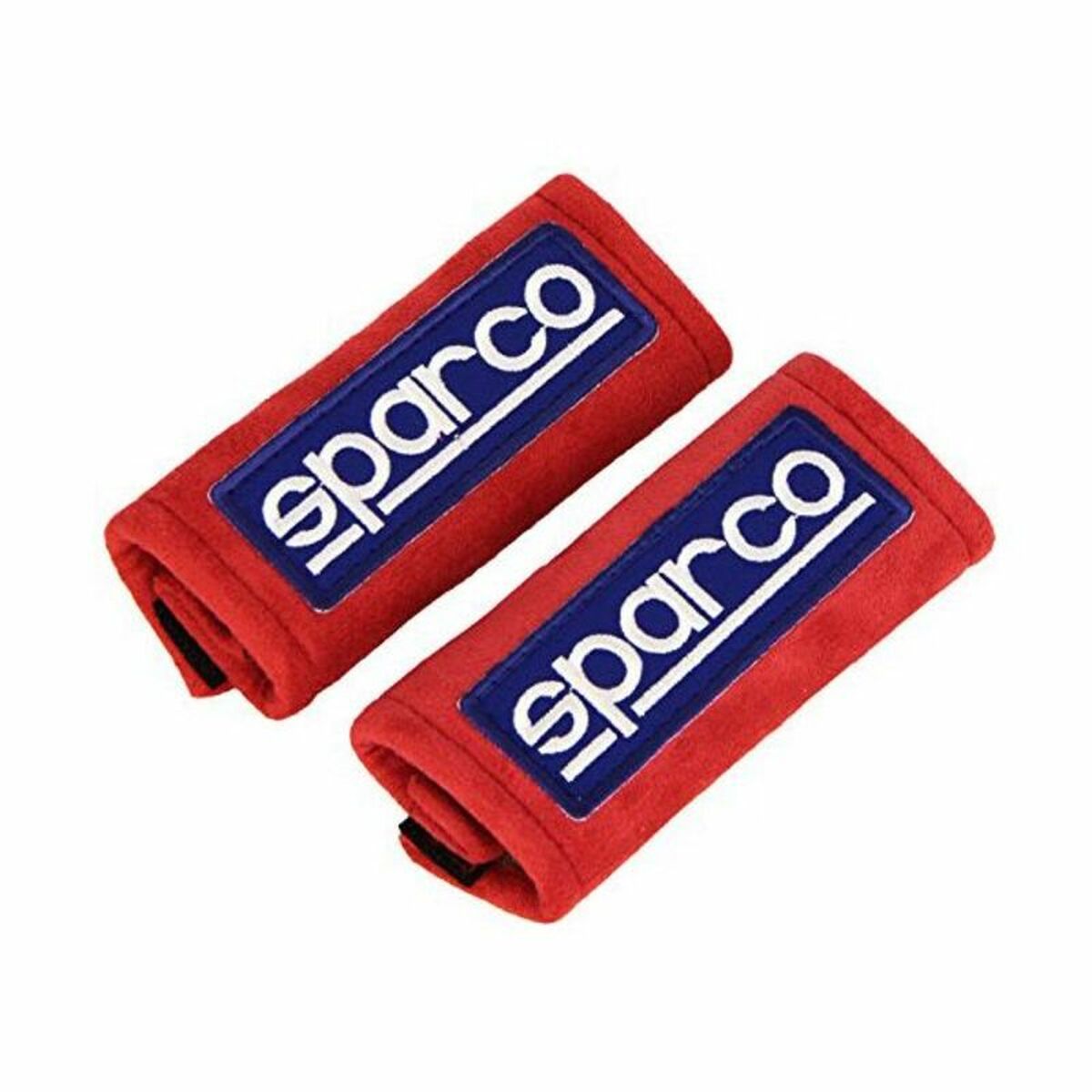 Dynor för säkerhetsbälte Sparco 01099RS Mini Röd (2 uds) - 2