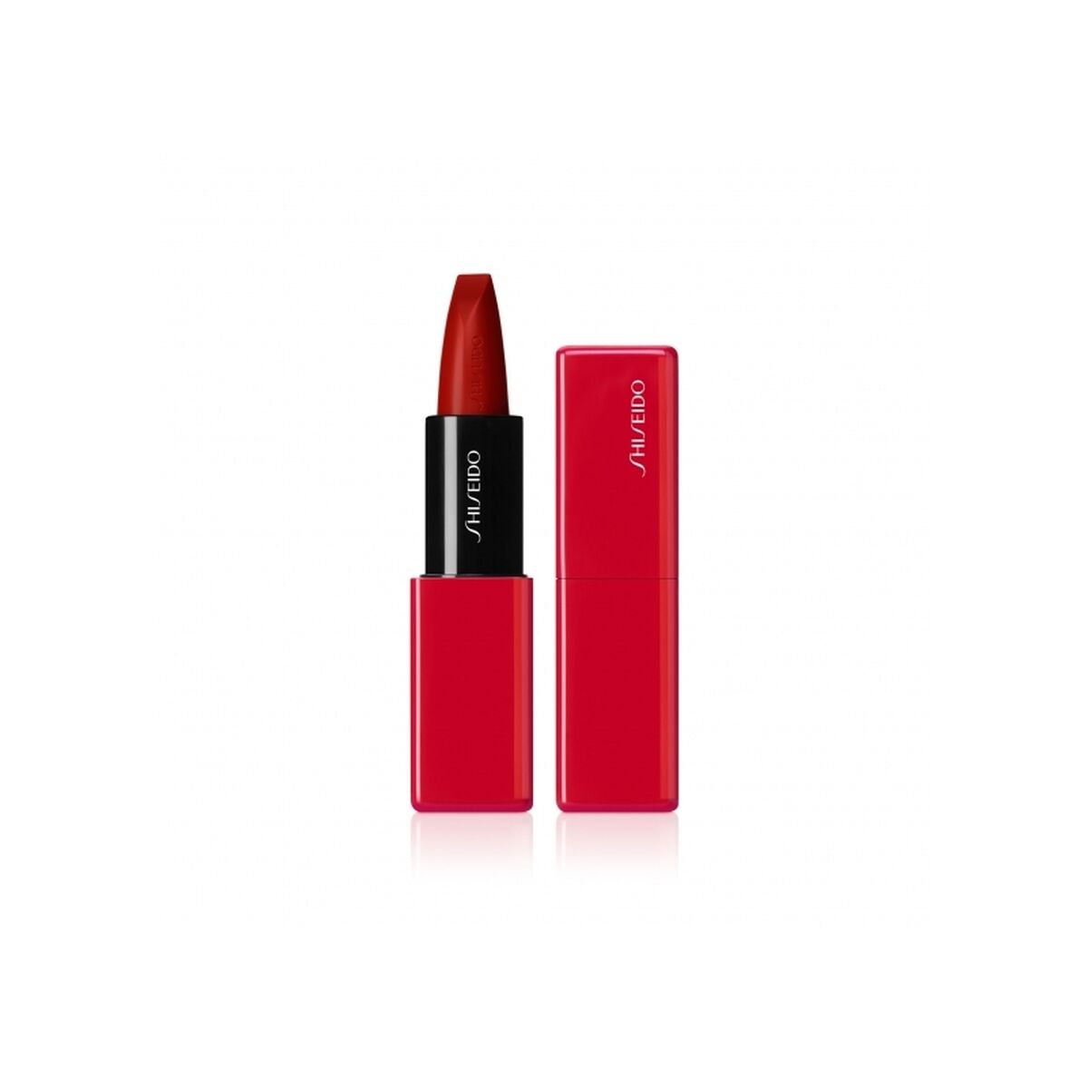 Läppstift Shiseido Technosatin Nº 408 Nº 408 Voltage Rose 3,3 g