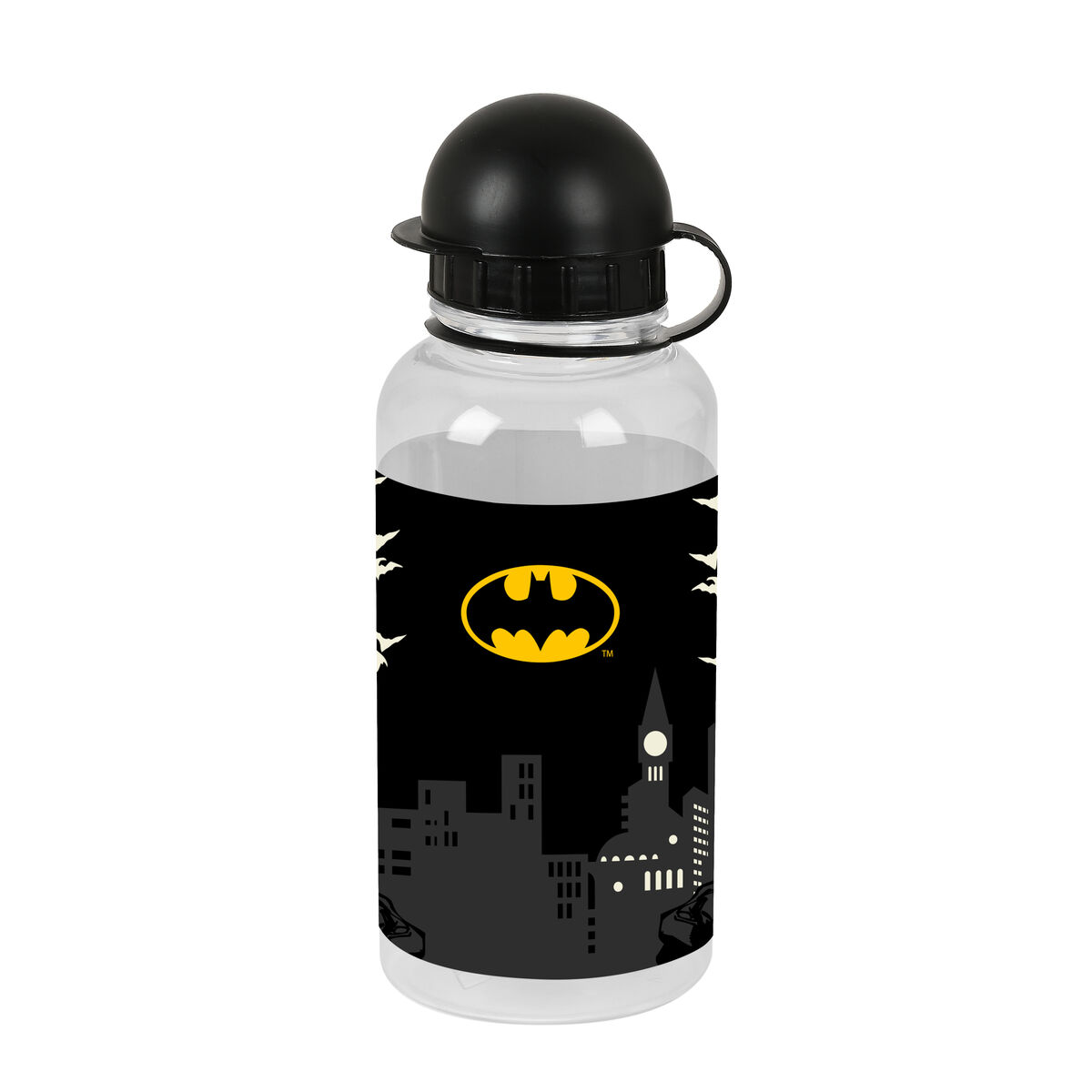 Vattenflaska Batman Hero Svart PVC 500 ml - 2