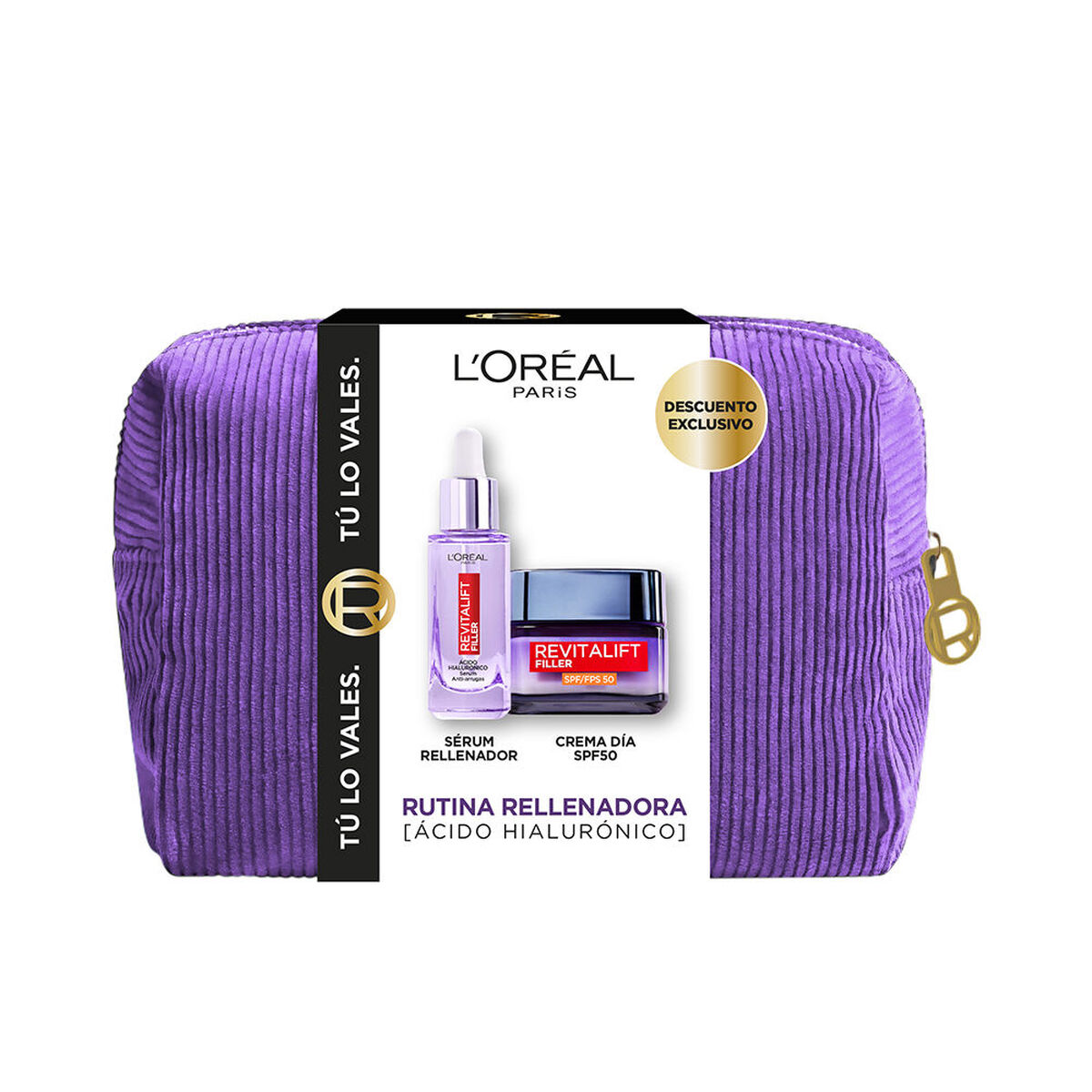 Kosmetikset Damer L'Oreal Make Up REVITALIFT FILLER 3 Delar