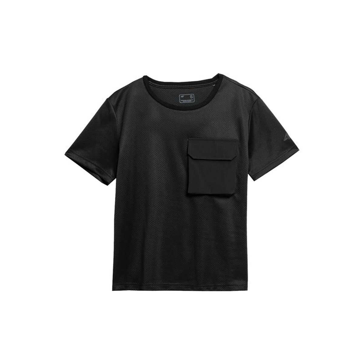T-shirt med kortärm 4F Fnk F362 Svart