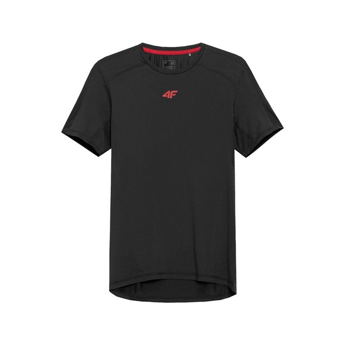 T-shirt med kortärm Herr 4F TSMF019 Svart