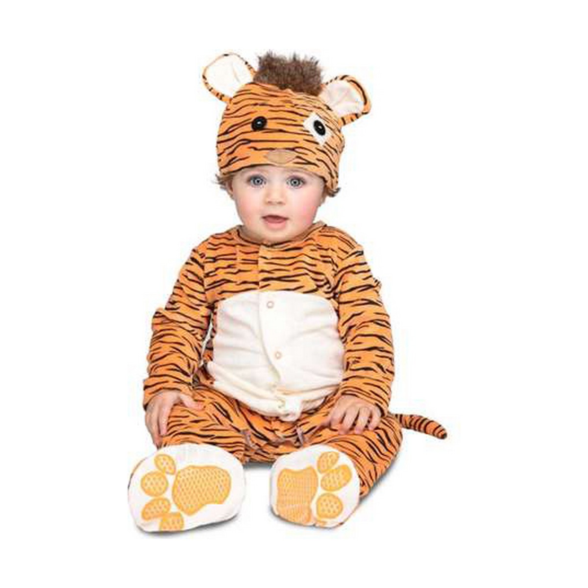 Maskeraddräkt bebis My Other Me Tiger (5 Delar) - 2