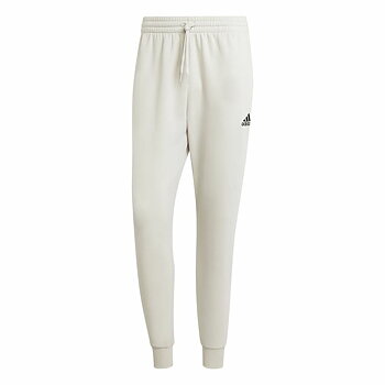 Långa träningsbyxor Adidas Essentials Fleece Regular Tapered Vit