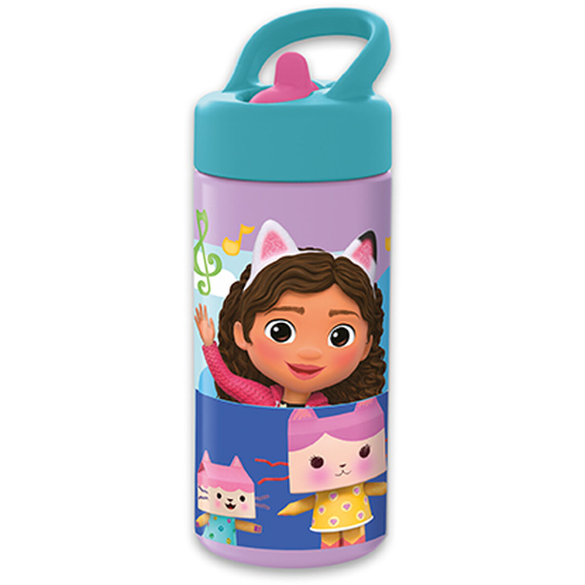 Vattenflaska Gabby's Dollhouse Party Rosa PVC 410 ml