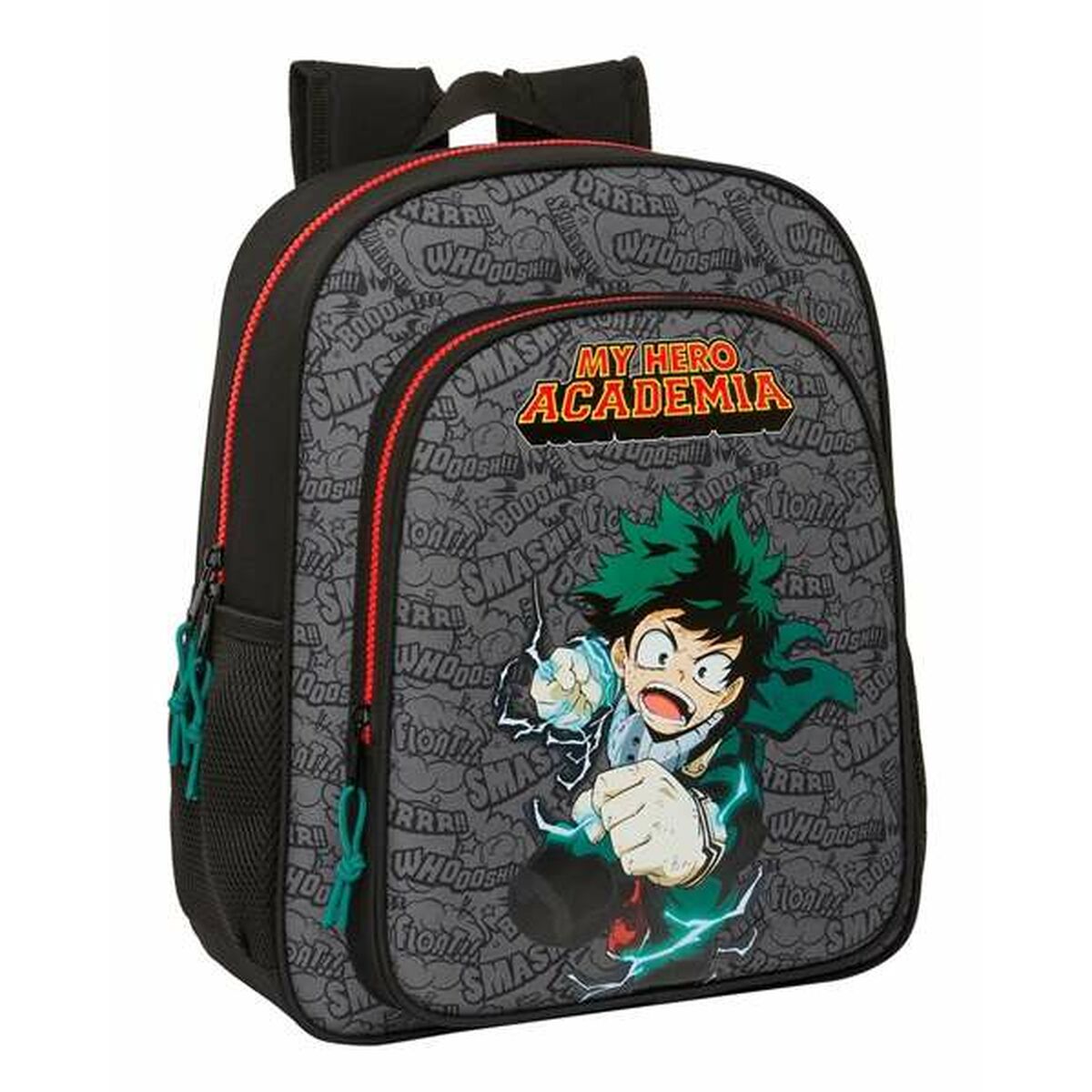 Skolryggsäck My Hero Academia Svart 32 X 38 X 12 cm