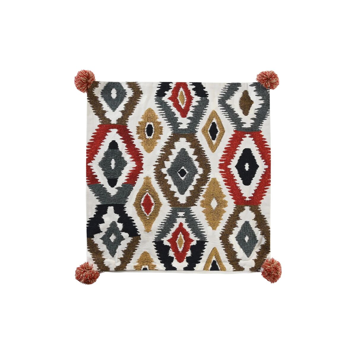 Kuddfodral DKD Home Decor Multicolour 50 x 1 x 50 cm
