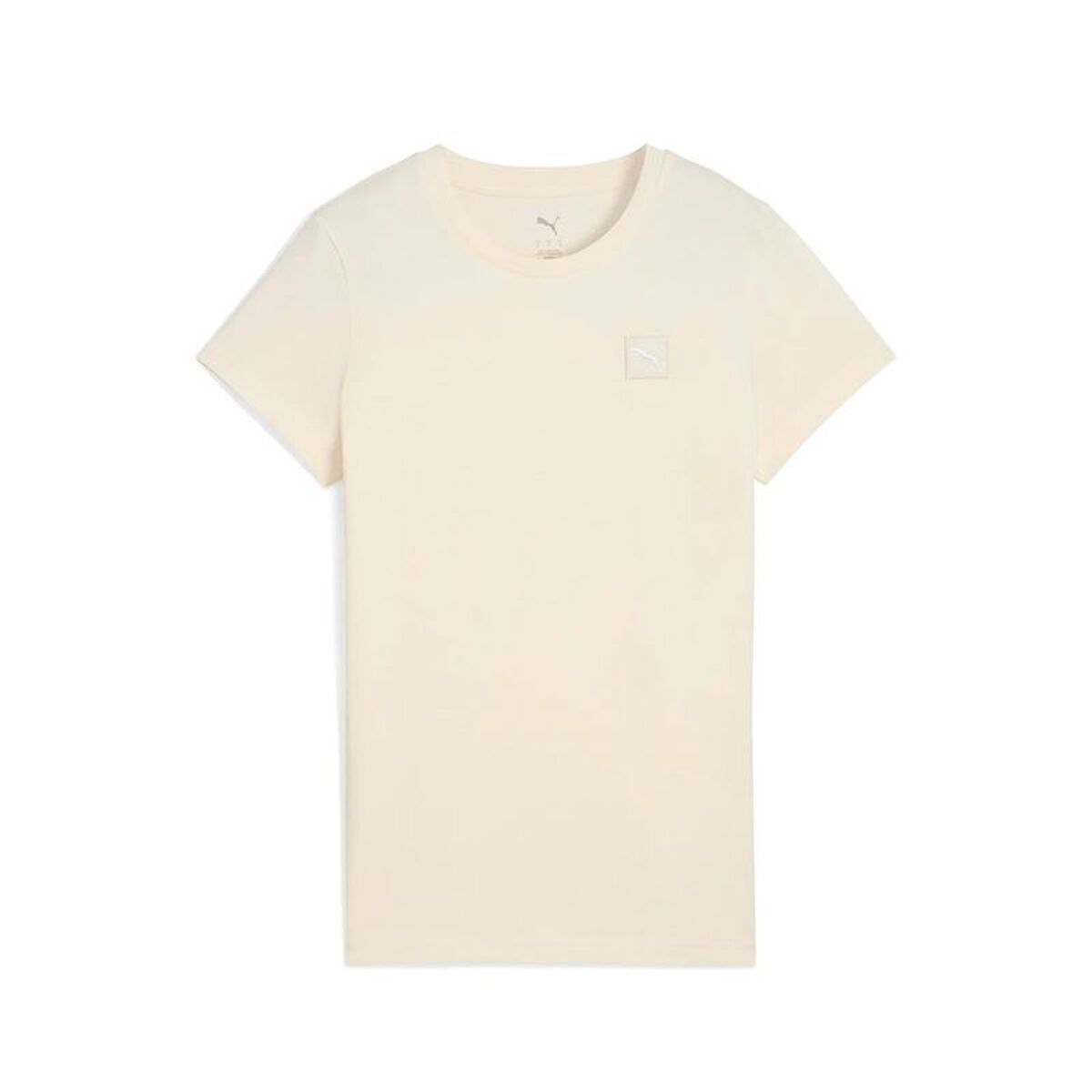 T-shirt med kortärm Dam Puma Essentials Elevated Beige