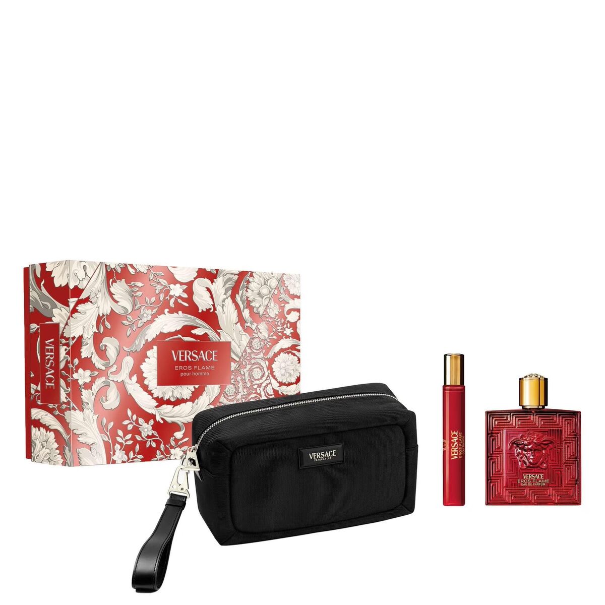 Parfymset Herrar Versace EROS FLAME 3 Delar