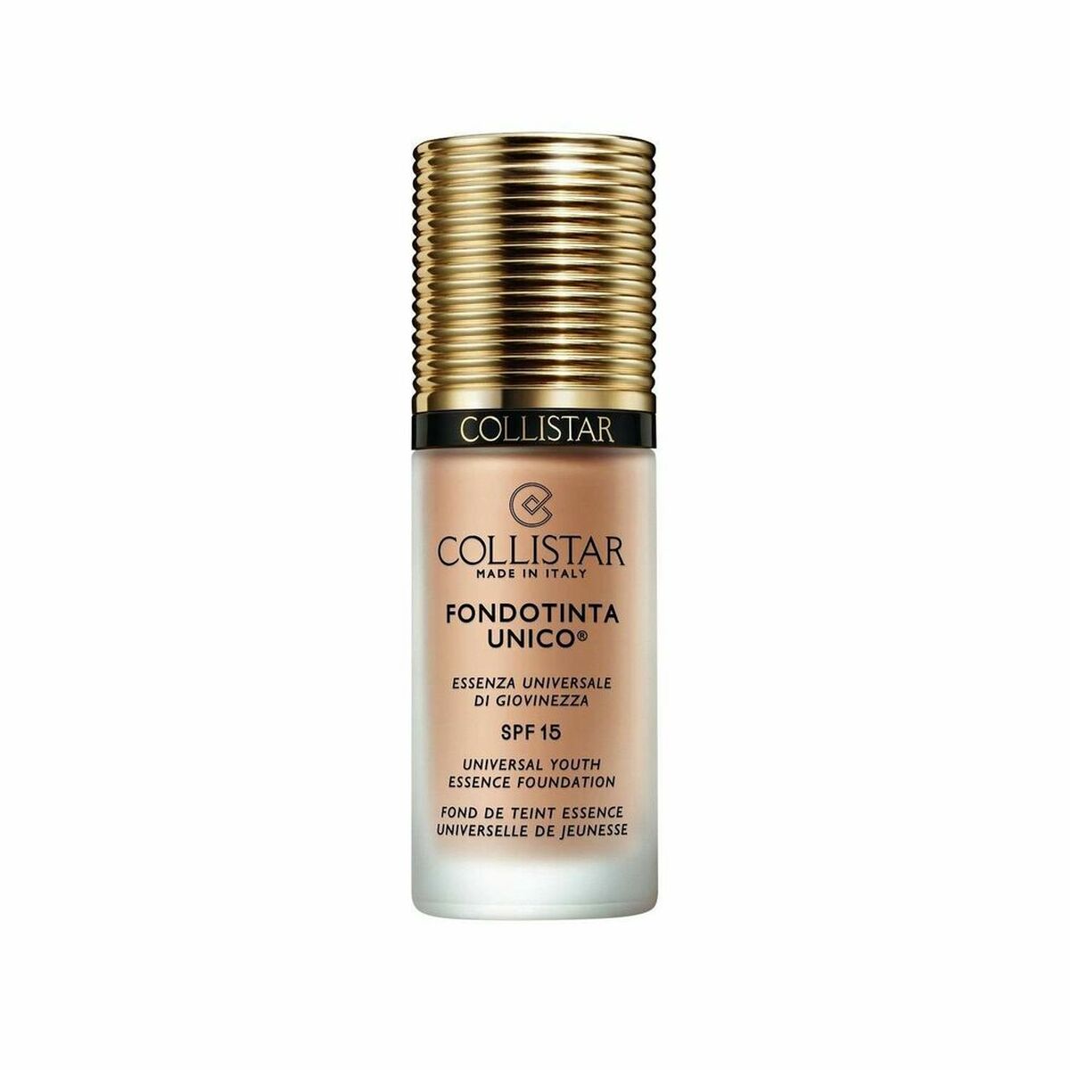 Flytande makeupbas Collistar Unico Nº 1R Rose ivory Nº 1r-Rose Ivory Spf 15 30 ml