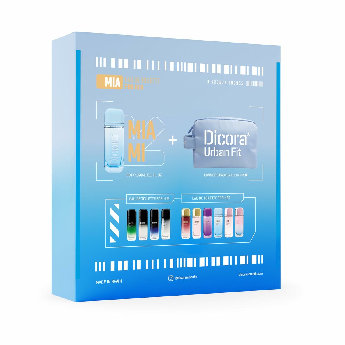 Parfym Damer Dicora MIAMI FOR HER 150+NEC EDT 150 ml - 3