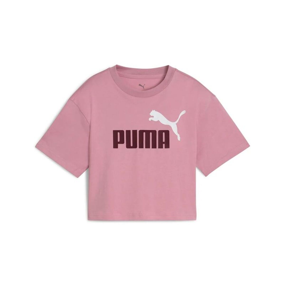 Barn T-shirt med kortärm Puma Essentials 2 Color No. 1 Rosa