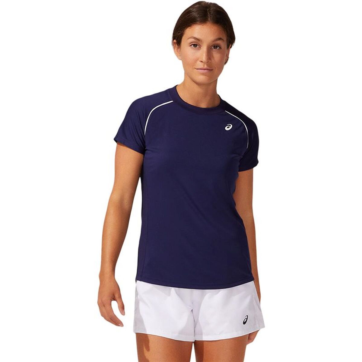 T-shirt med kortärm Dam Asics 2042A157-400 Blå (XS)