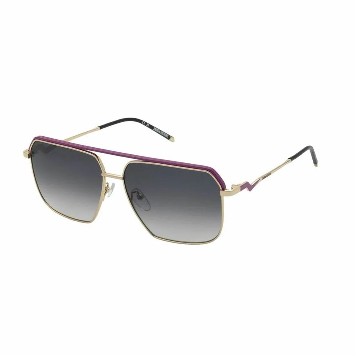 Herrsolglasögon Zadig & Voltaire SZV413-580321 Gyllene ø 58 mm