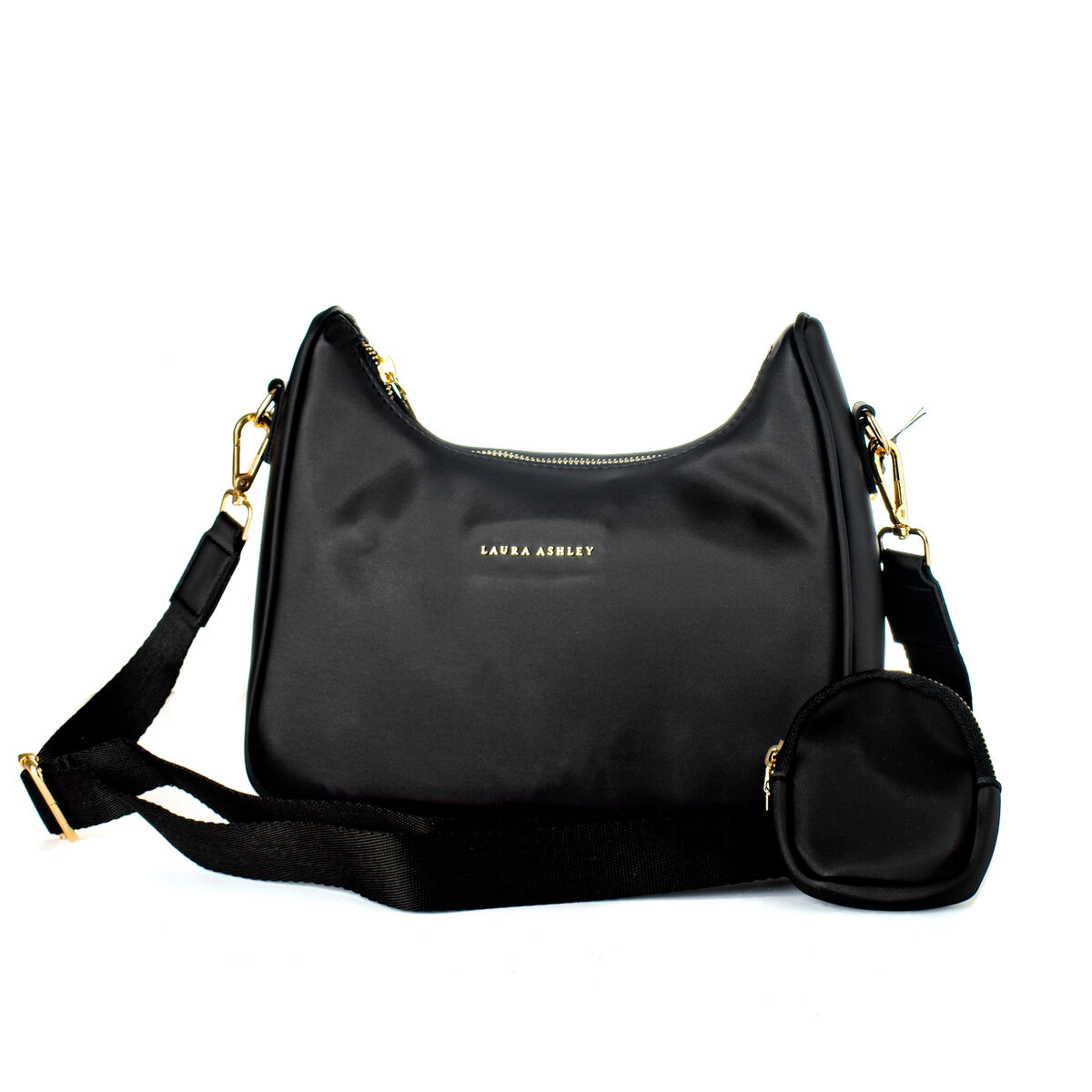 Damväska Laura Ashley CLARENCE-NOIR Svart 25 x 20 x 10 cm