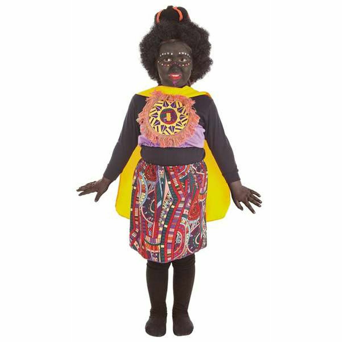Maskeraddräkt för barn Afrikan Djungel (4 Delar)