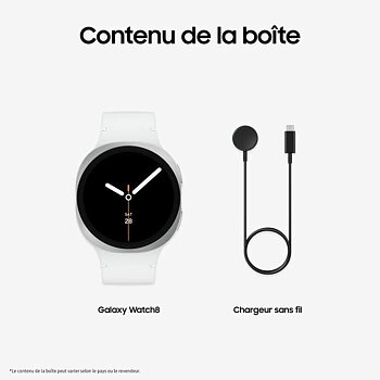 Smartklocka Samsung Galaxy Watch8 Silvrig 1,5'' Ø 44 mm