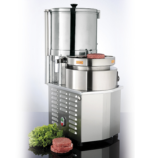 Hamburgerpress, automatisk
