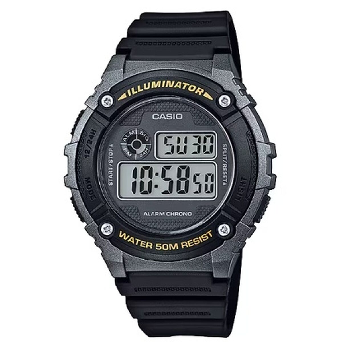 Herrklocka Casio ILLUMINATOR BLACK (Ø 43,5 mm)
