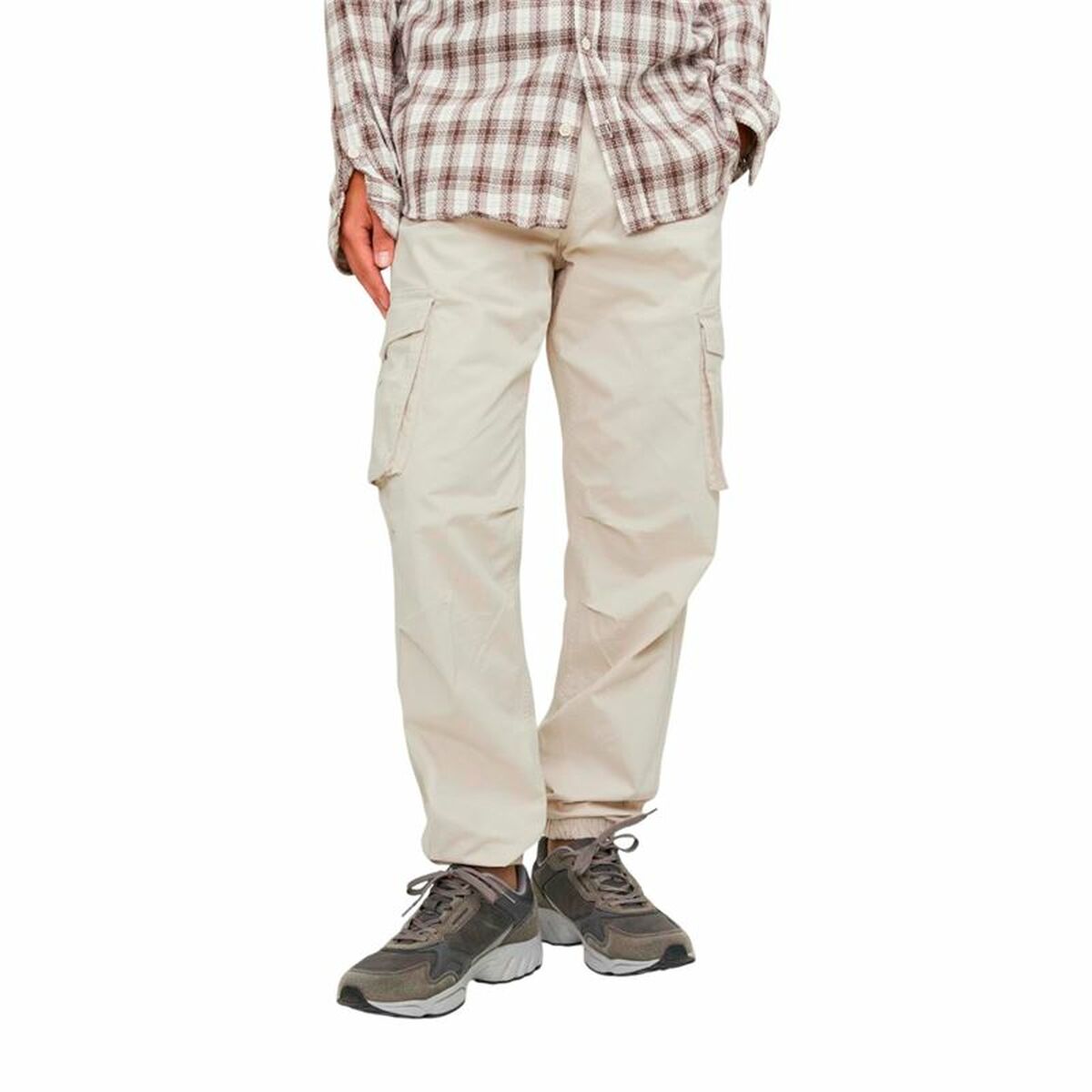 Byxor Jack & Jones Jpstkane Noah Cuffed Cargo - 3