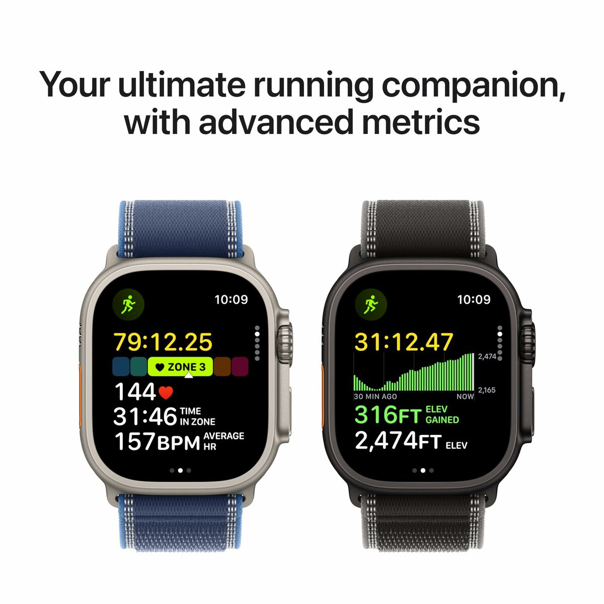 Smartklocka Apple Svart 49 mm - 2