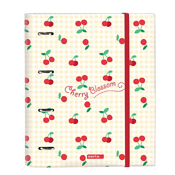 Ringpärm Safta Cherry A4 Beige (27 x 32 x 3.5 cm)