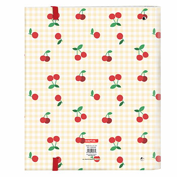 Ringpärm Safta Cherry A4 Beige (27 x 32 x 3.5 cm)