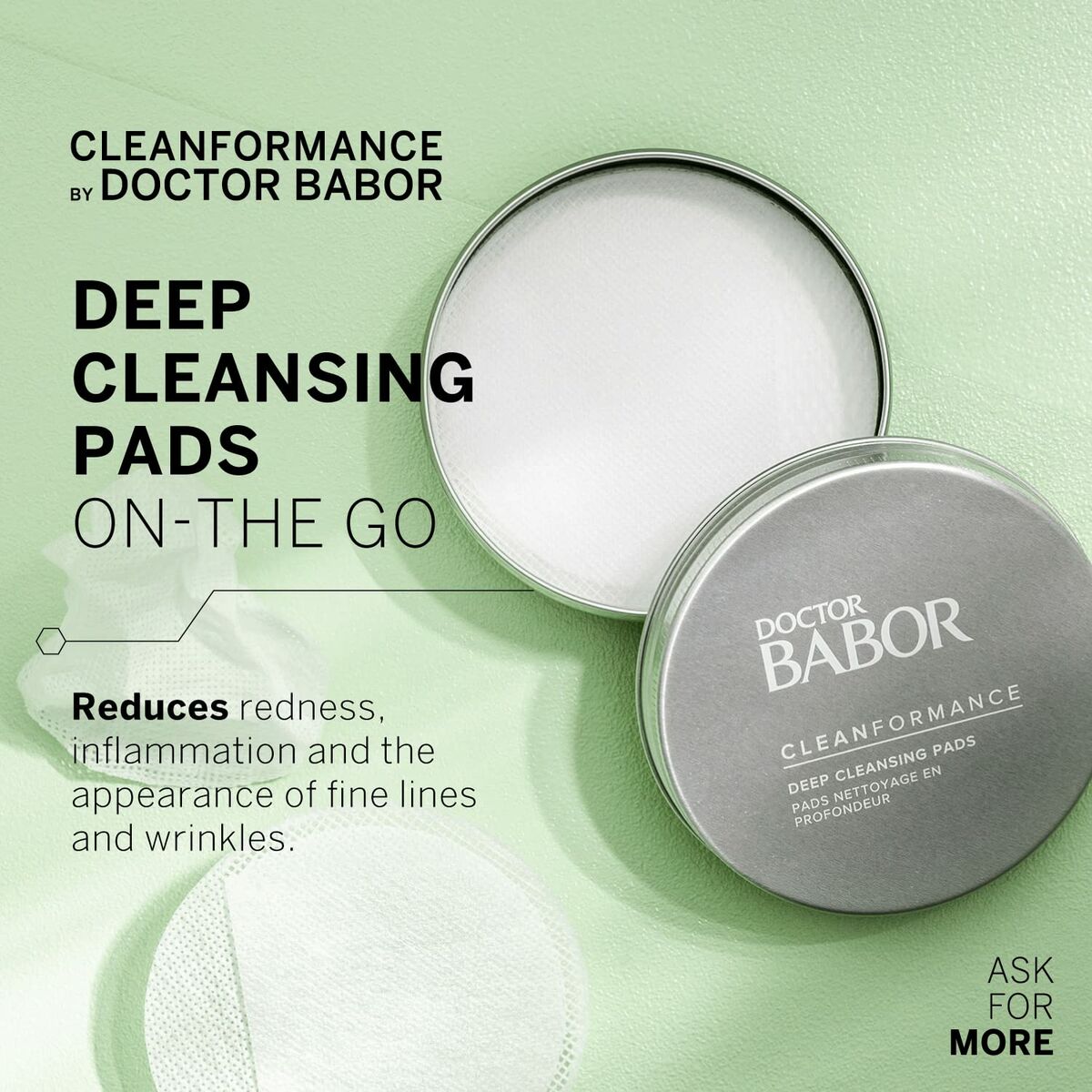 Sminkborttagningsservetter Babor Doc Clean Deep Cleansing 20 antal - 2