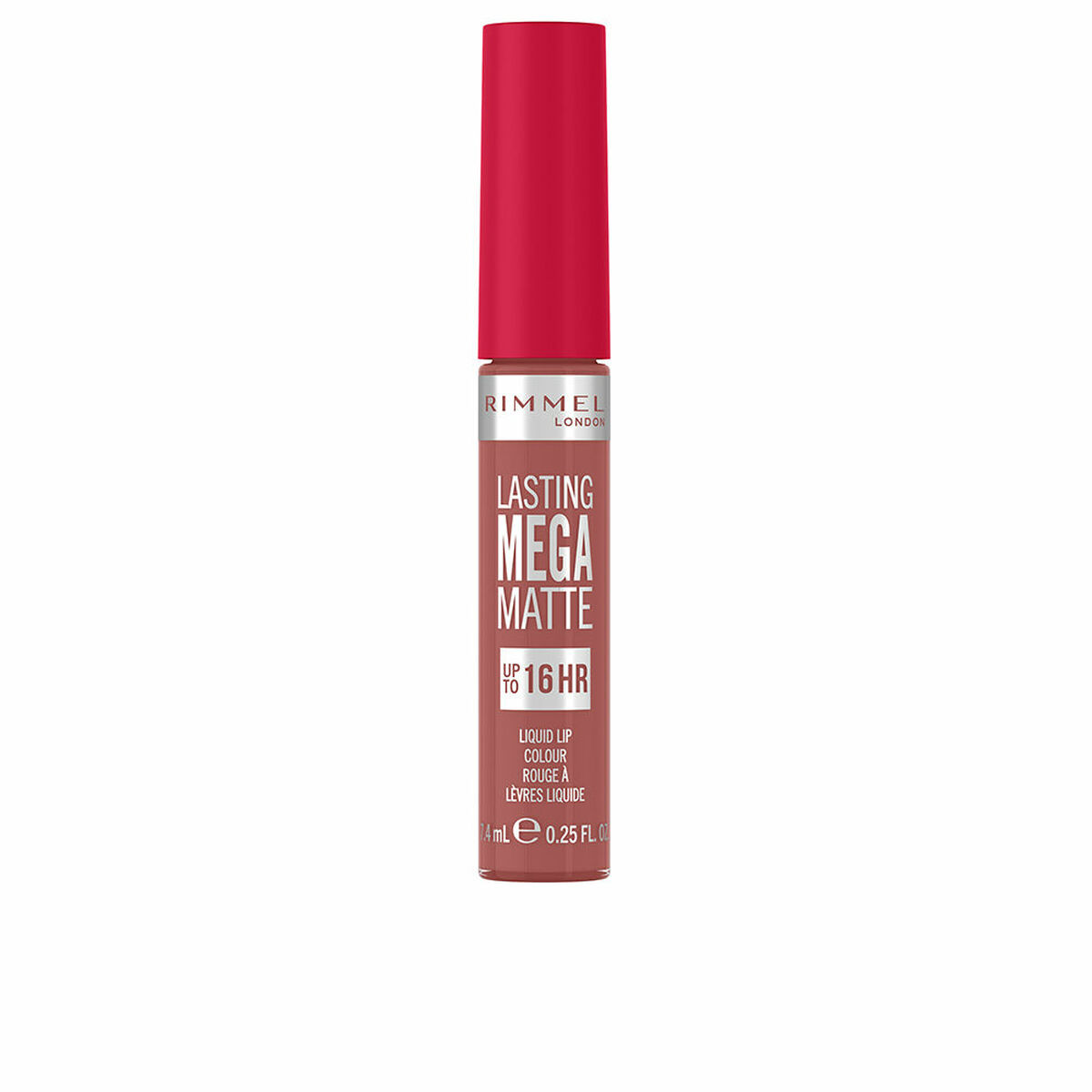Läppstift Rimmel London Lasting Mega Matte Nº 200 Pink blink Nº 200-Pink Blink 7,4 ml Vätska