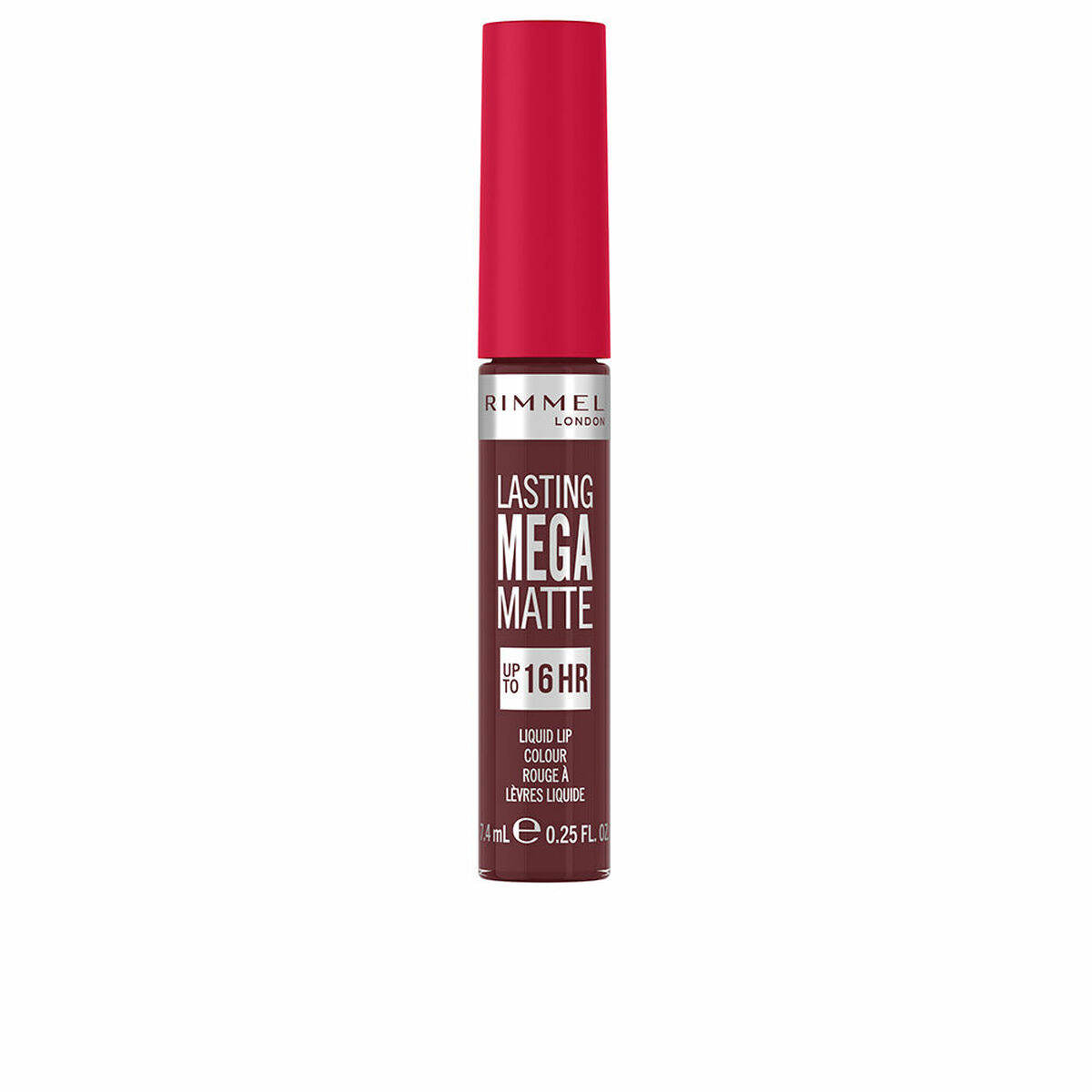 Läppstift Rimmel London Lasting Mega Matte Nº 810 Plum this show Nº 810-Plum This Show 7,4 ml Vätska