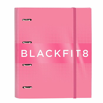 Ringpärm BlackFit8 Glow up A4 Rosa (27 x 32 x 3.5 cm)