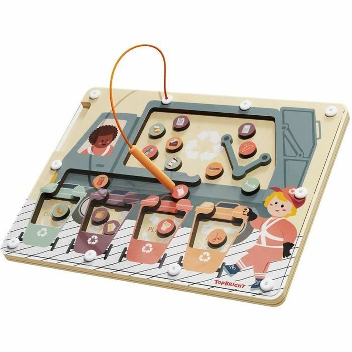 Aktivitetscentrum TOP BRIGHT 24 x 2 x 31 cm
