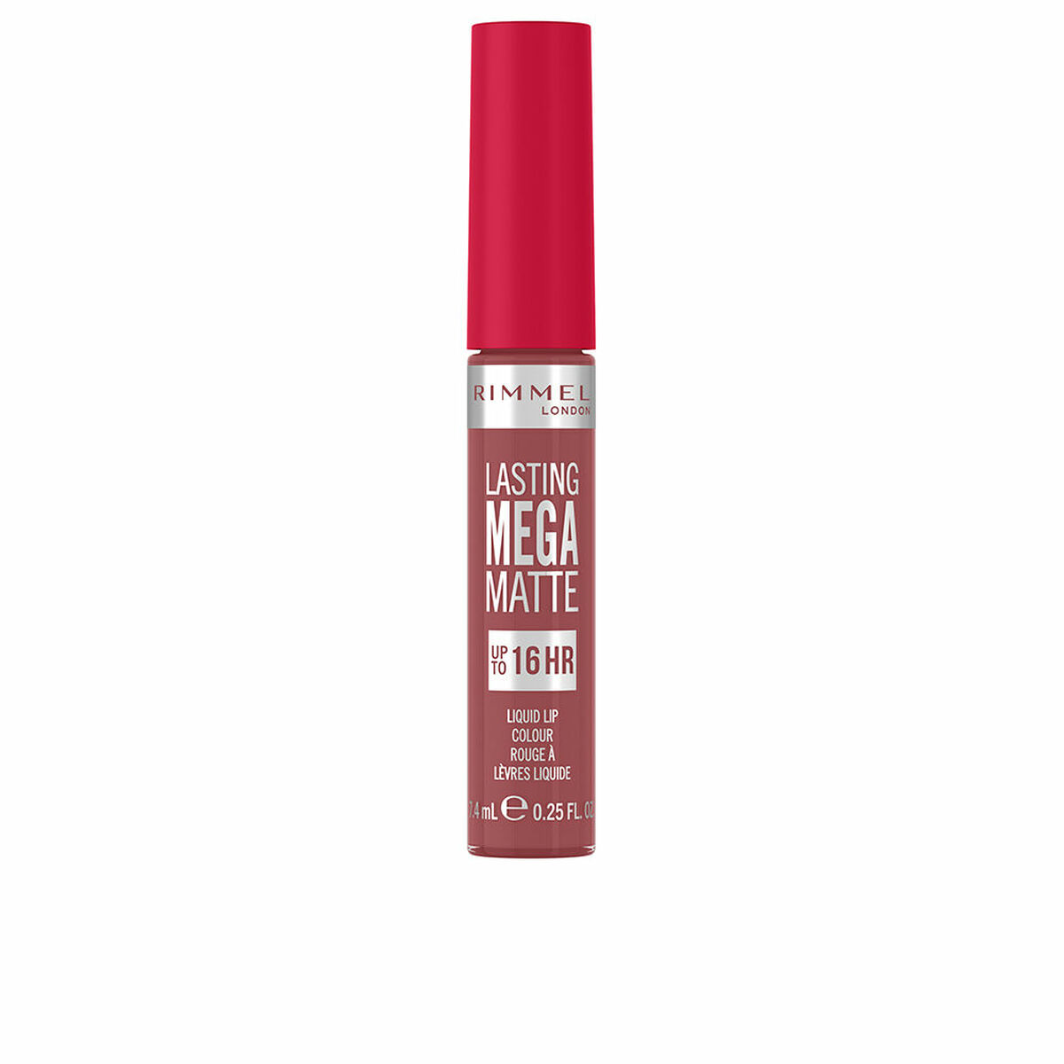 Läppstift Rimmel London Lasting Mega Matte Nº 210 Rose & shine Nº 210-Rose & Shine 7,4 ml Vätska