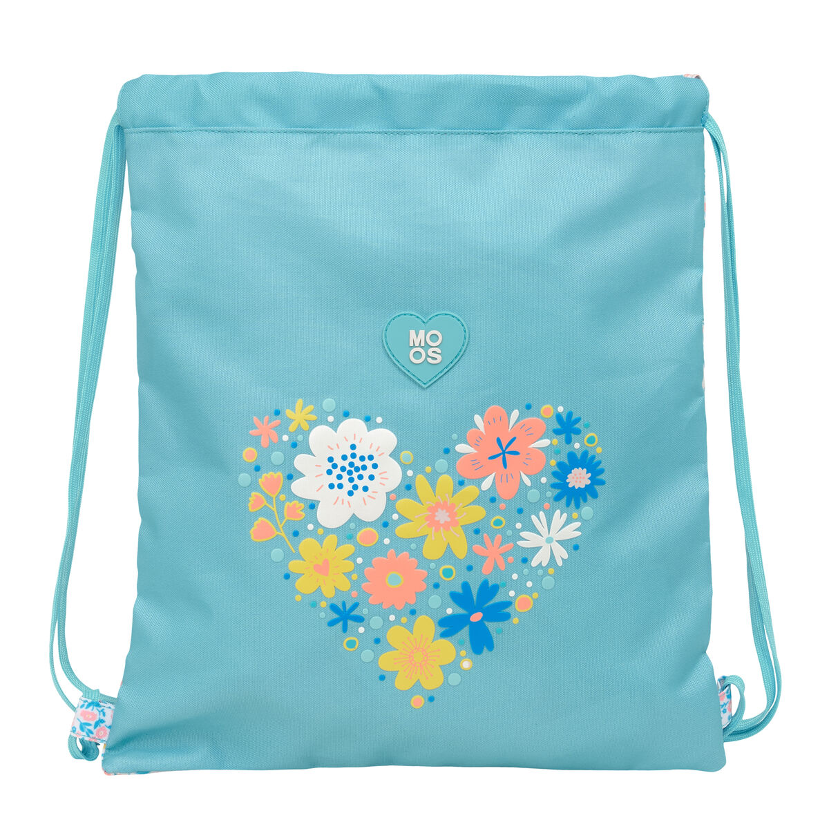 Skopåse med remmar Moos Fiori Multicolour 35 x 40 x 1 cm